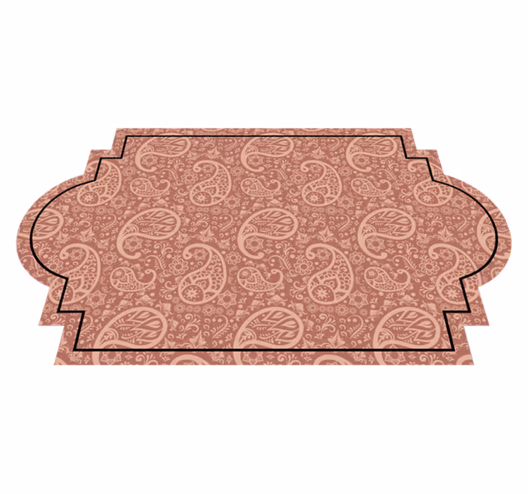 Vinylteppich Paisley Paisley-muster - TenStickers