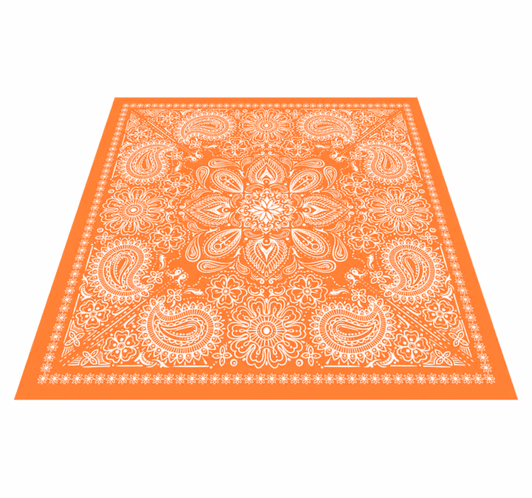 Vinyl Teppich Mandala mandala-ornament - TenStickers