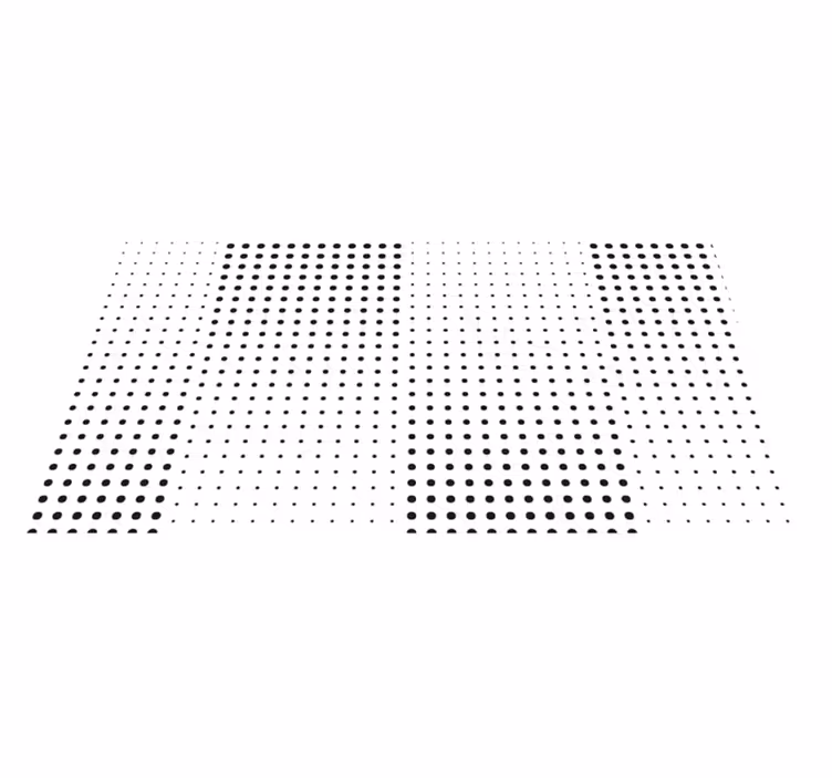 Vinylteppich Textur Schwarze Punktung - TenStickers