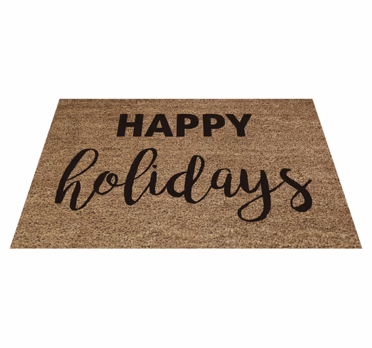 Sticker Weihnachten Satz frohe feiertage - TenStickers
