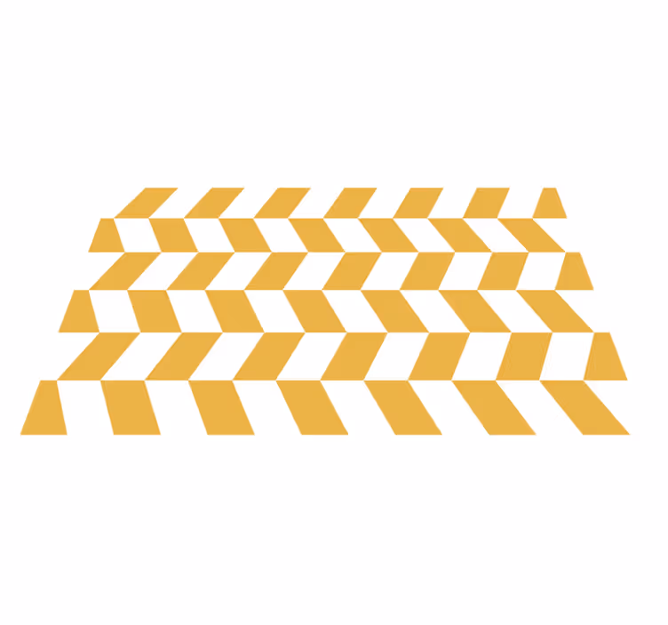 Vinylteppich Streifen geometrisches fischgrätenmuster - TenStickers