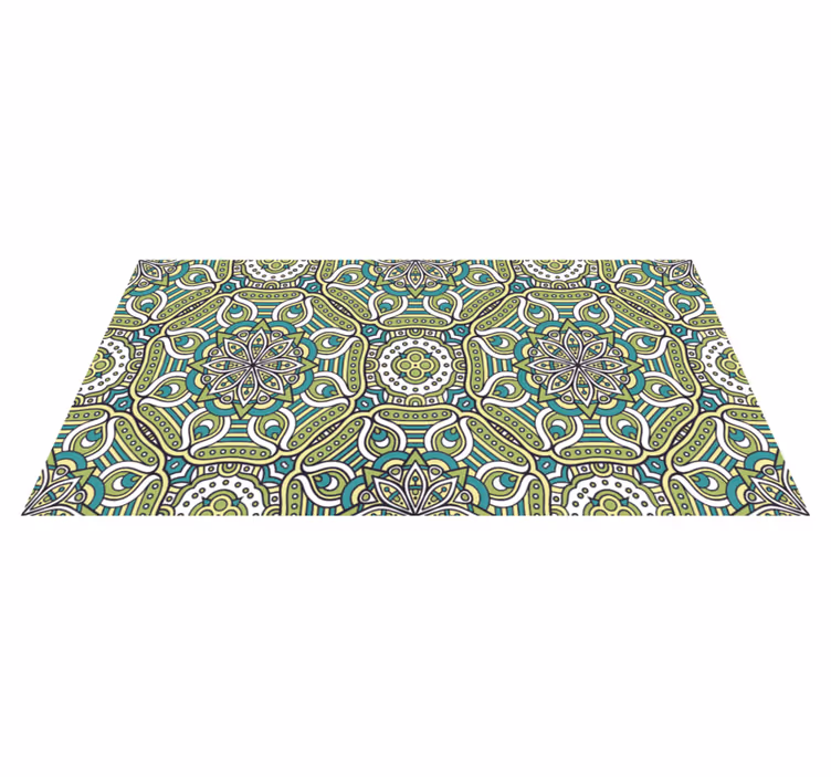 Vinyl Teppich Mandala mandala-muster - TenStickers