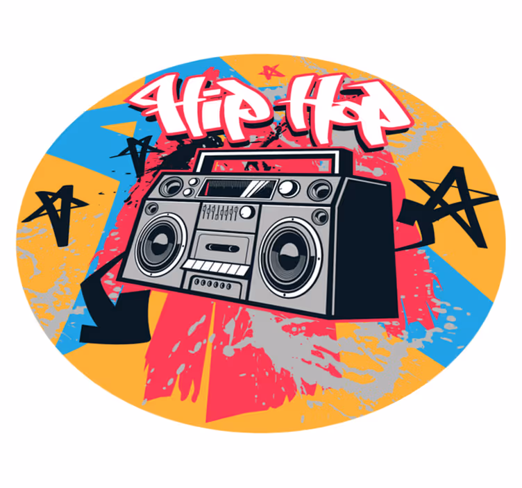 Vinylteppich Schlafzimmer Hip hop tänzer - TenStickers