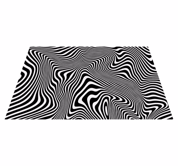 Vinylteppich Zebra Zebramuster - TenStickers