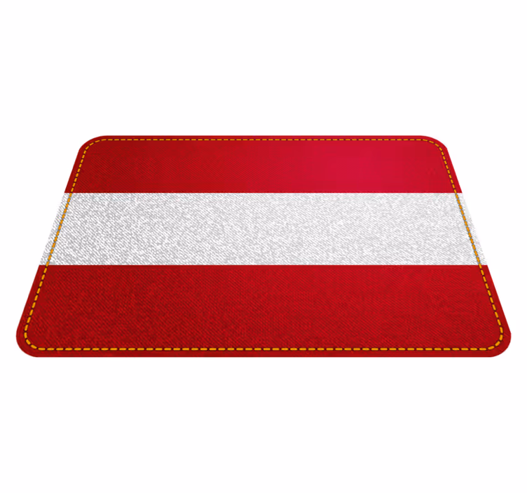 Vinylteppich Wohnzimmer Österreich flagge - TenStickers