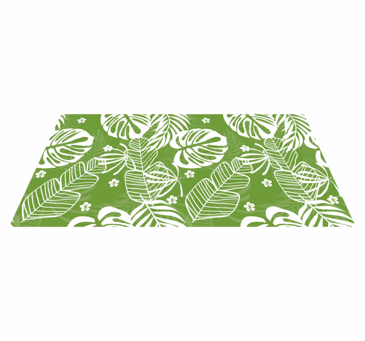 Vinylteppich Natur Monstera blattmuster - TenStickers