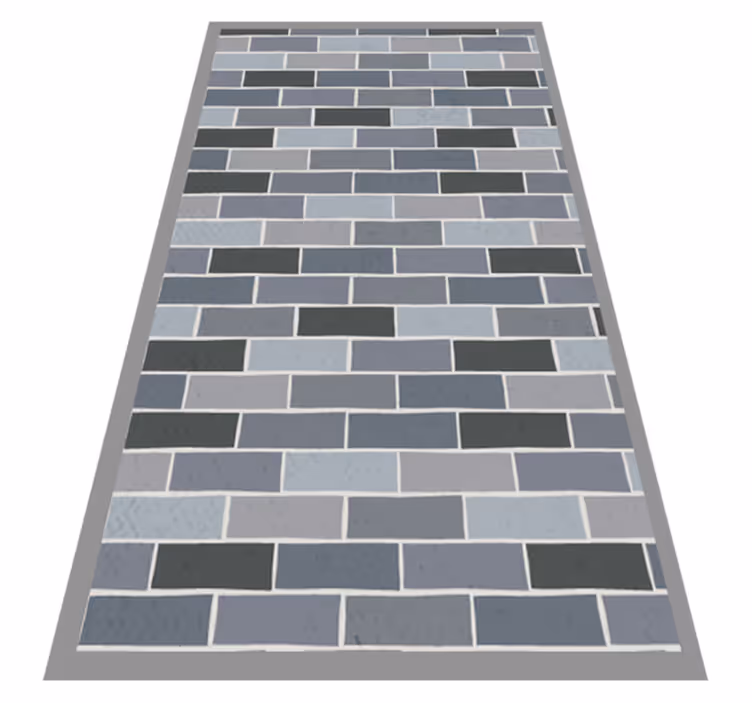 Vinyl Teppich Imitation Struktur mauerwerk muster - TenStickers