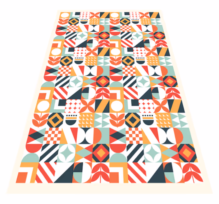 Vinylteppich Mosaik Mozaic verschiedene Muster - TenStickers