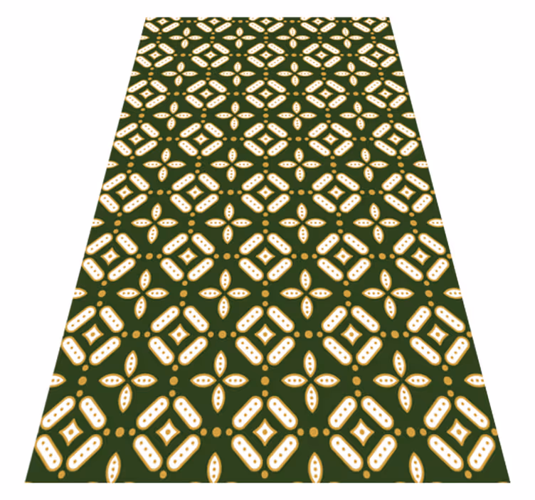 Vinyl Teppich Küche geometrische ornamente - TenStickers