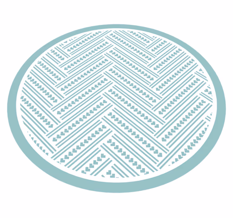 Vinylteppich modern Grenzen überschreiten - TenStickers