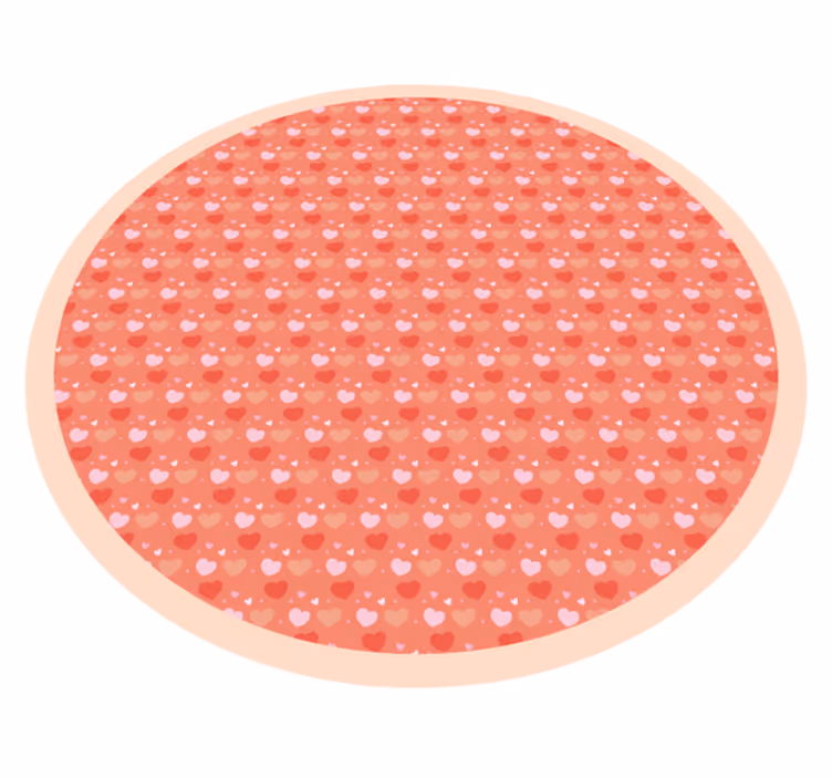 Vinyl Teppich Baby gepunkteter kreis - TenStickers