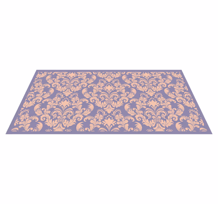 Vinyl Teppich Textur barockmusterdetail - TenStickers