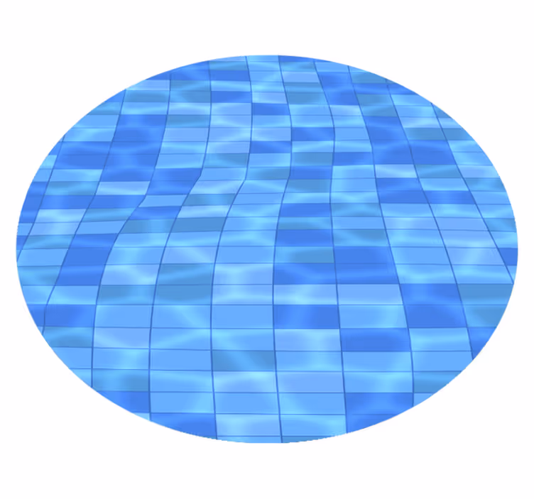 Vinylteppich modern Schwimmbad - TenStickers