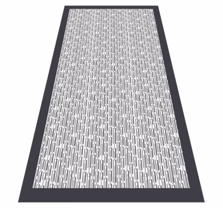 Vinyl Teppich geometrisch einfarbig geometrisch - TenStickers