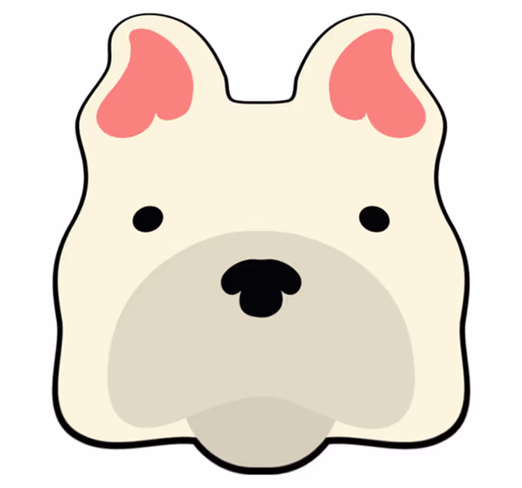 Vinylteppich Tiere Hund nach Hause - TenStickers