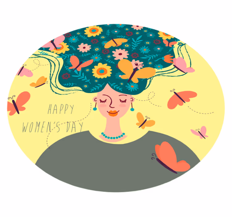 Vinyl Teppich Events alles gute zum tag der frauen - TenStickers