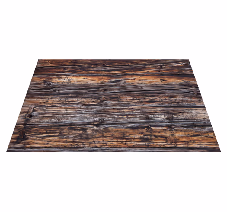 Vinylteppich Holz Vintage holz - TenStickers
