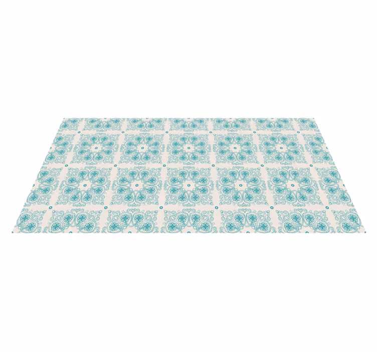 Vinylteppich Mosaik mosaik-mandala-design - TenStickers