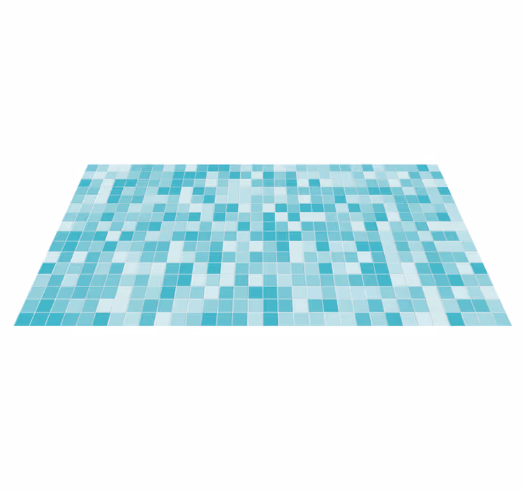 Vinylteppich modern Pool textur fliesen - TenStickers