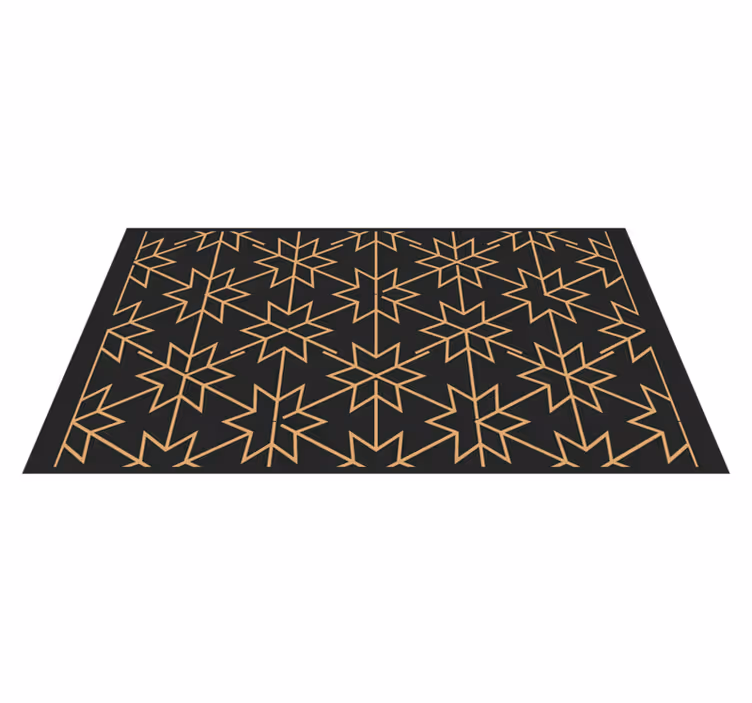 Boden star fliesen boden vinyl teppich - TenStickers