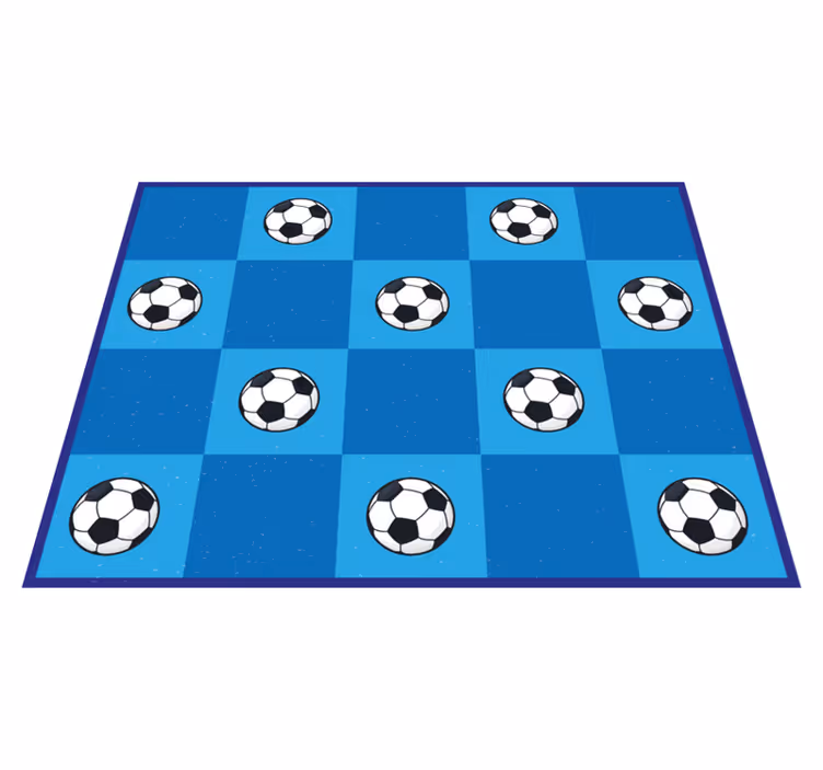Vinylteppich spiele Fußballplätze - TenStickers