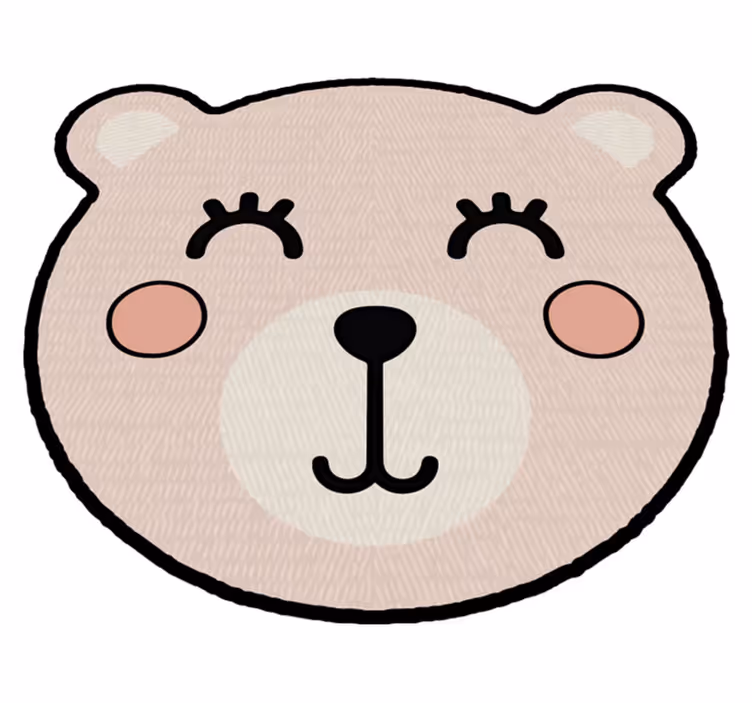 Vinylteppich Tiere Mädchen anime bär - TenStickers