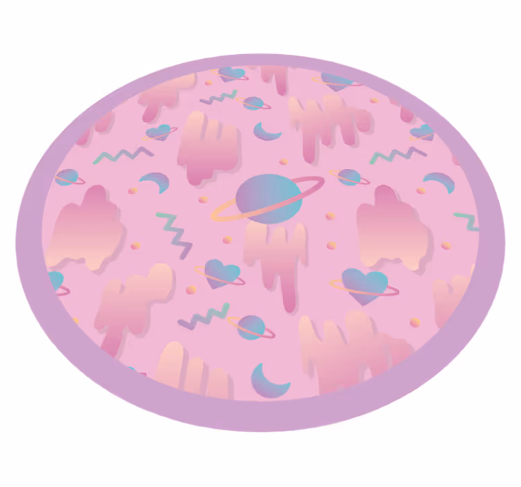 Vinyl Teppich Baby planetarische spielzeit - TenStickers