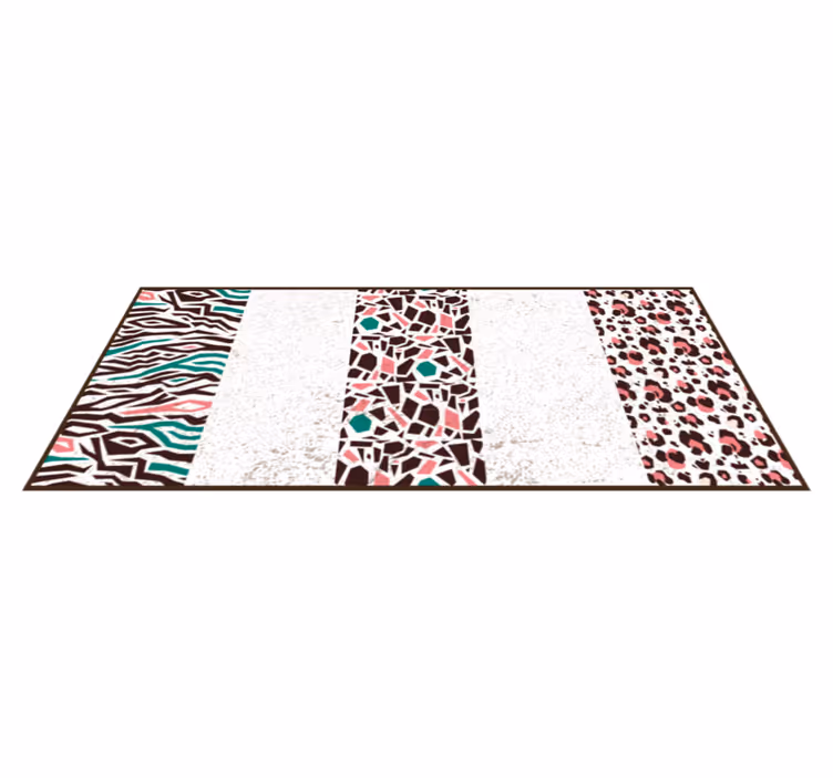 Vinylteppich Mosaik mosaik-muster-fusion - TenStickers