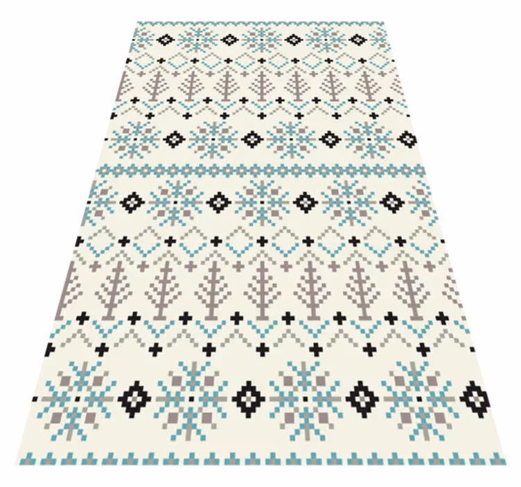 Vinylteppich nordisch Traditionelles nordisches Design - TenStickers