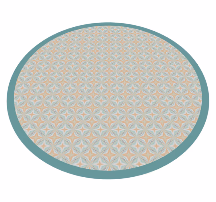 Vinylteppich Mosaik mosaik muster kreis - TenStickers
