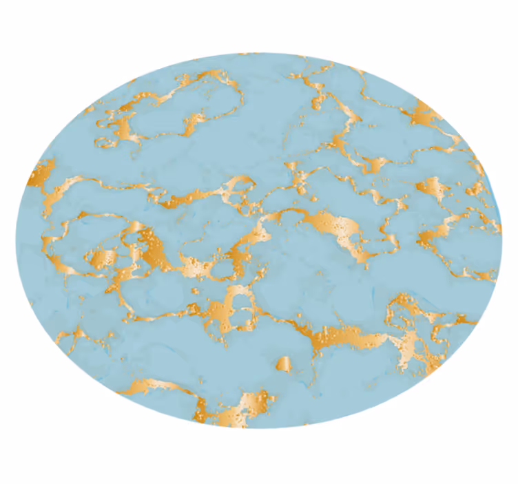 Vinyl Teppich Marmor marmorierter atlas - TenStickers