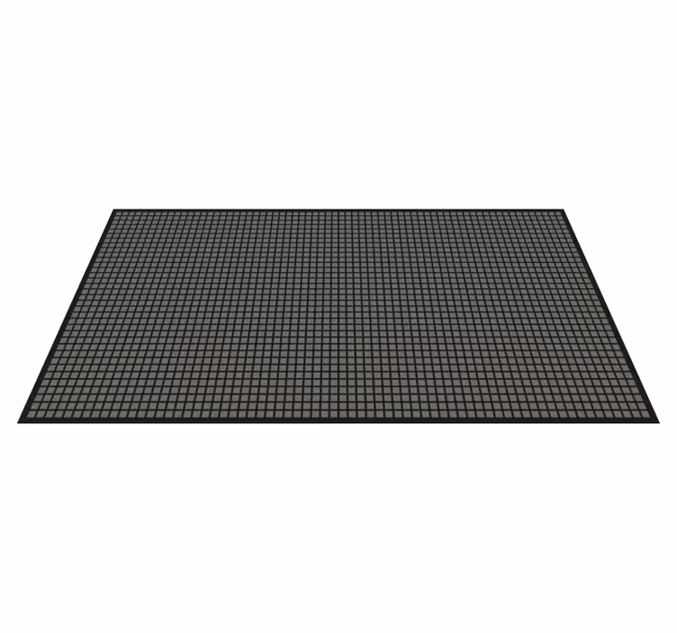 Vinylteppich Streifen geometrisches gitter - TenStickers