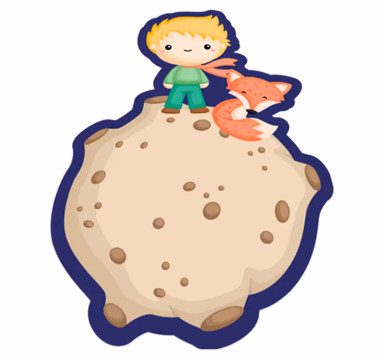 Vinylteppich kindlich Der kleine prinz - TenStickers