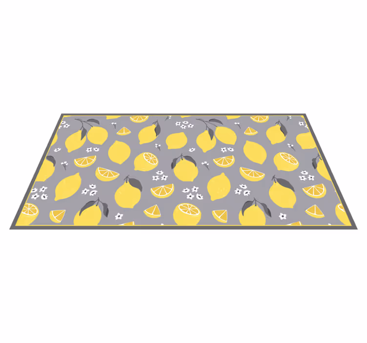 Vinylteppich Zitronen Tropische zitrone - TenStickers