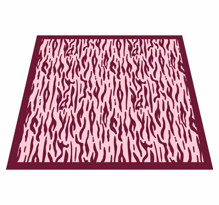 Vinyl teppich tiermuster wilde tiermuster - TenStickers