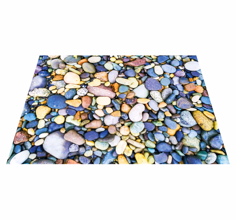 Vinylteppich Steinoptik realistisches mosaikdesign - TenStickers
