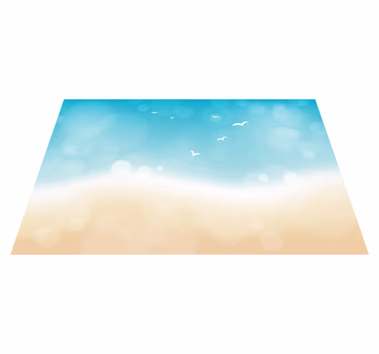 Vinylteppich Natur Strandeffekt - TenStickers