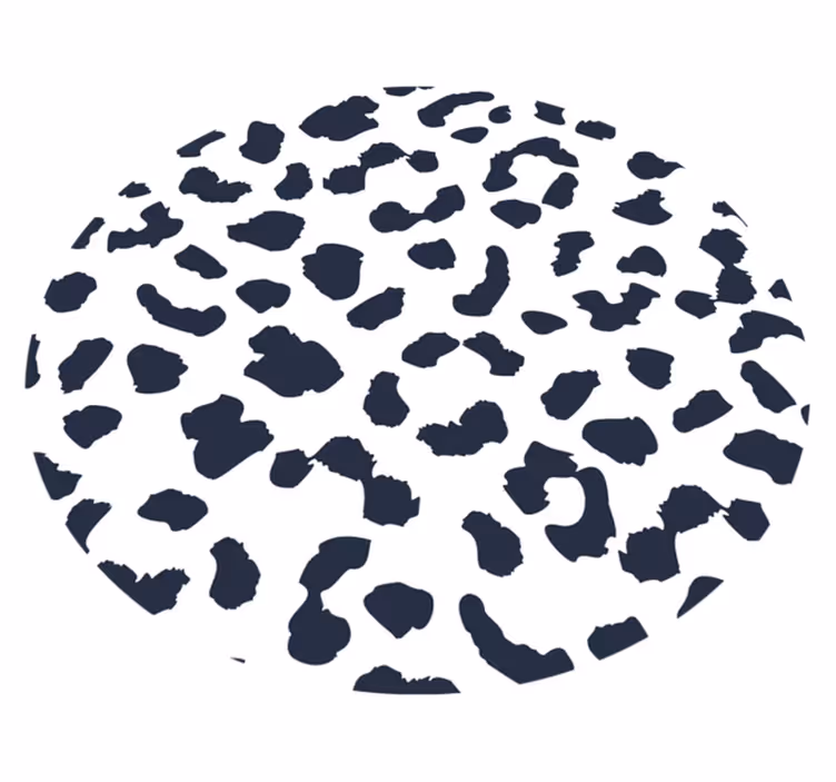 Vinyl Teppich Tiermuster rindsleder-musterdesign - TenStickers