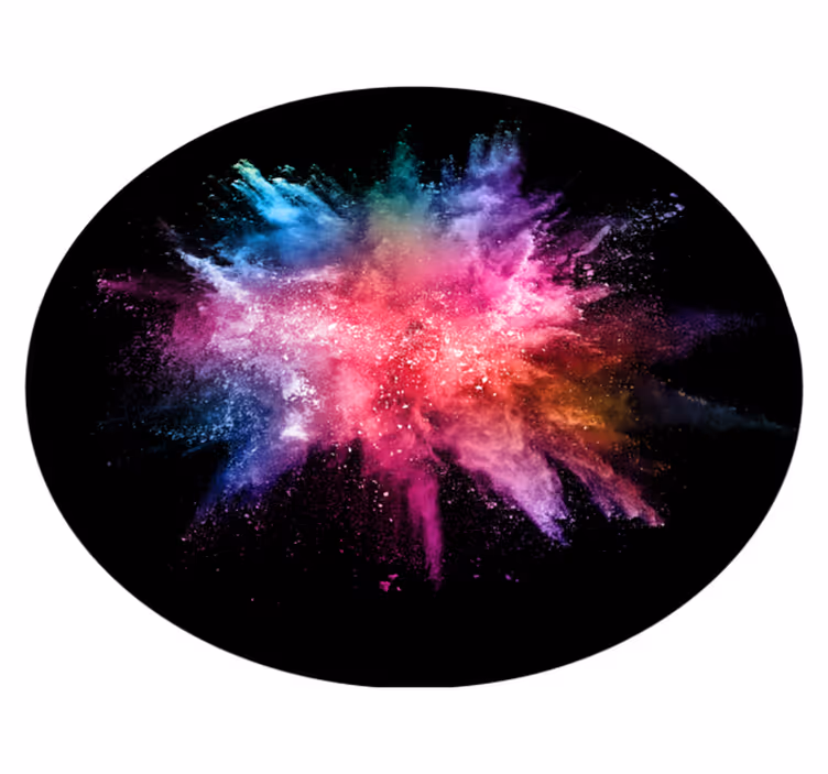 Vinylteppich Schlafzimmer Pulverexplosion - TenStickers