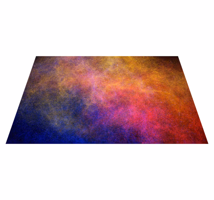 Vinylteppich Schlafzimmer Galaxie abstrakt - TenStickers