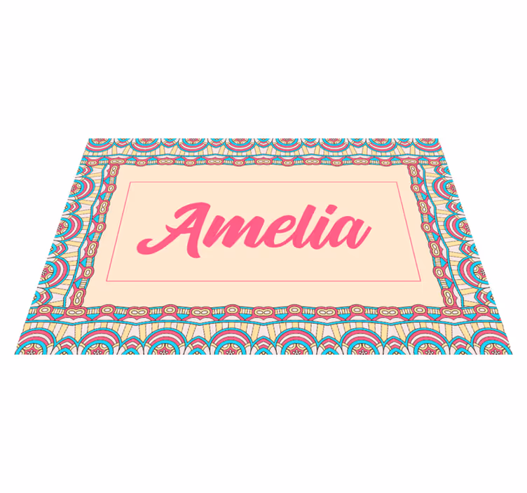 Vinyl Teppich Jugendzimmer böhmisches individuelles design - TenStickers