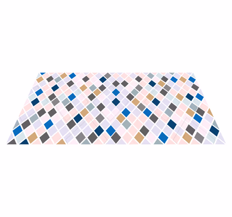 Vinylteppich nordisch blau - TenStickers