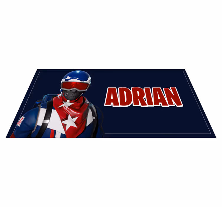 Vinyl Teppich kindlich individuelles heldendesign - TenStickers