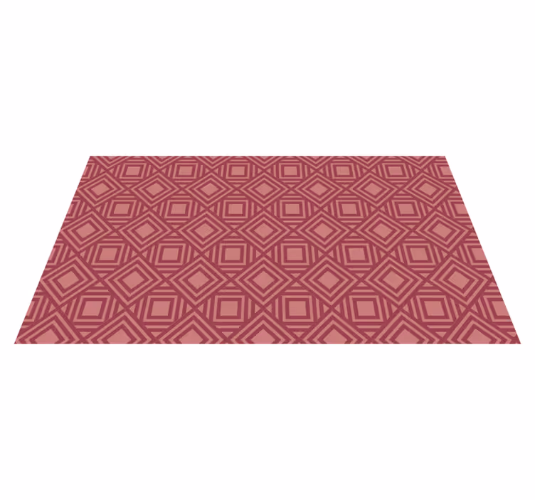 Lebender korallenfliesenboden Vinyl Teppich - TenStickers