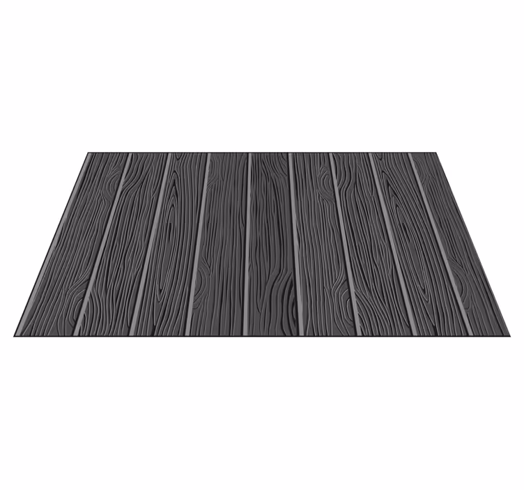 Vinylteppich holzoptik edel dunkles finish - TenStickers