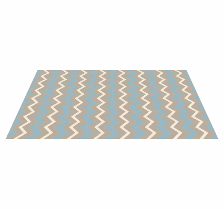 Vinylteppich Streifen chevron-motiv-stil - TenStickers