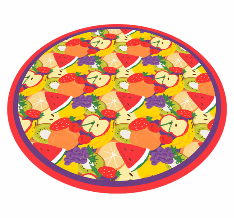 Vinyl Teppich Küche fruchtmischungsmuster - TenStickers