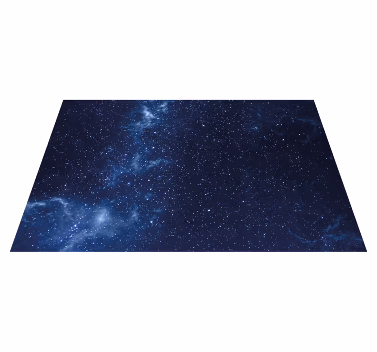 Vinyl Teppich Sterne himmlischer abend - TenStickers
