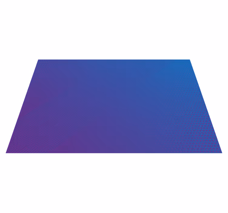 Vinyl Teppich modern blaues muster mit farbverlauf - TenStickers
