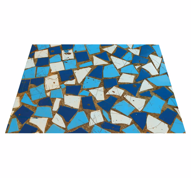 Vinylteppich Mosaik mosaikfliesenanordnungen - TenStickers